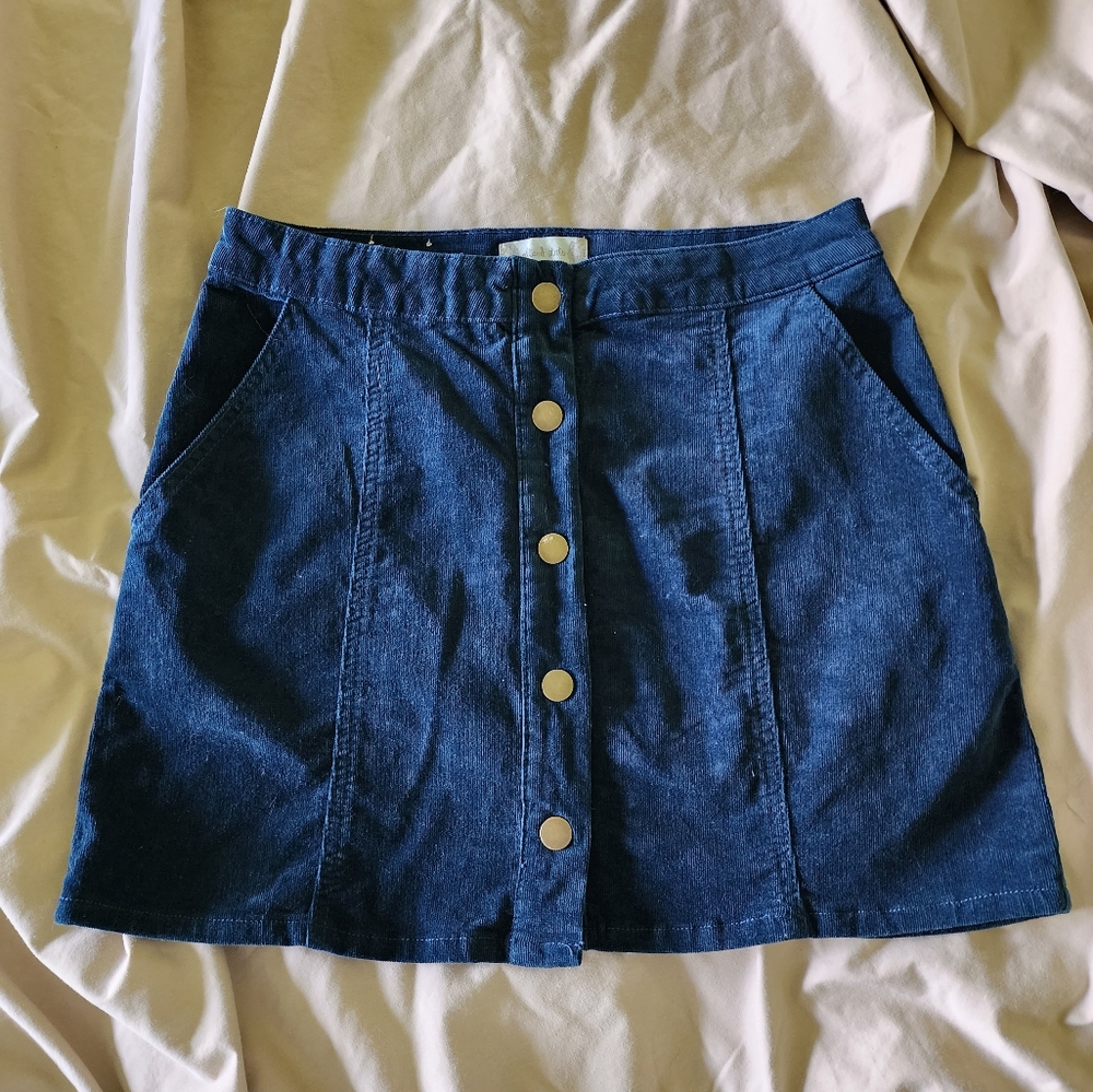 Altar'd State button down skirt